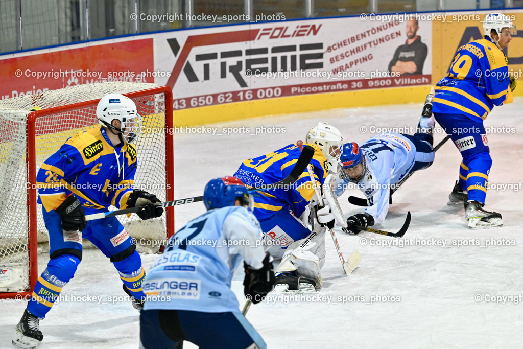 ESC Steindorf vs. EHC Althofen 4.11.2023 | #31 Horn Fabian, #11 Czechner Sandro, #89 Herrnegger Lucas