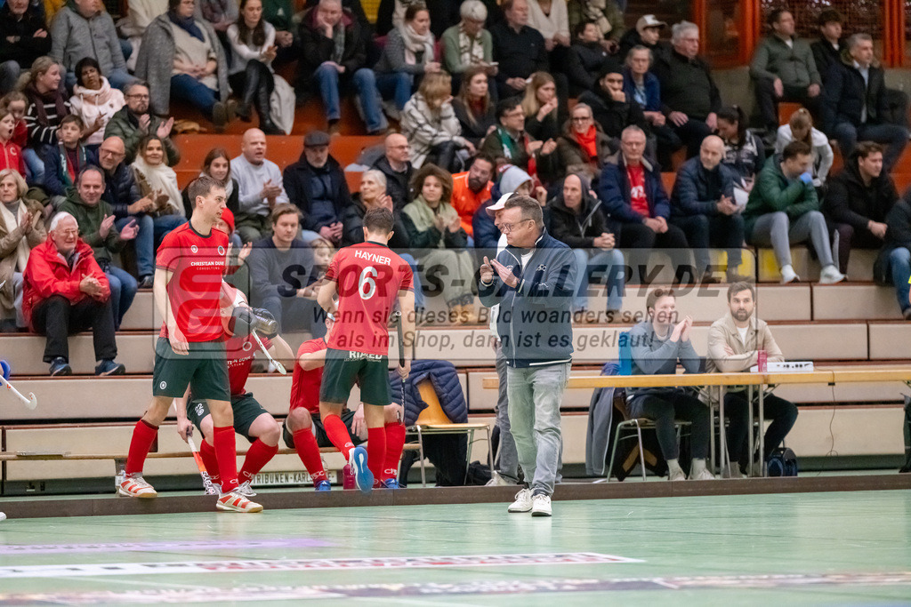 HK_20250110_101217 | 1. Bundesliga Halle Herren Crefelder HTC - Uhlenhorst Mülheim am 10.1.2025 Glockenspitz Halle Krefeld, Krefeld ,