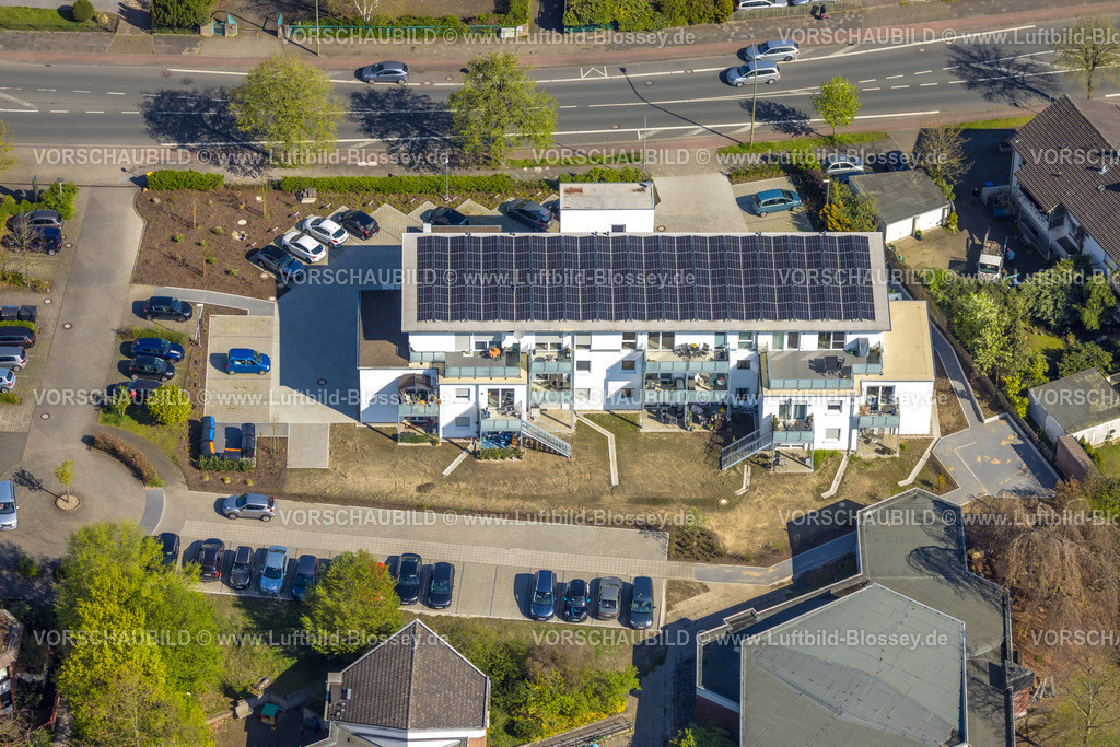 Hamm230400328 | Luftbild, Seniorensiedlung Amalie-Sieveking Park, Evangelisches Altenheim Hamm, Amalie-Sieveking-Haus, Solardach, Uentrop, Hamm, Ruhrgebiet, Nordrhein-Westfalen, Deutschland