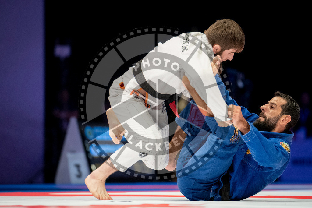 20231107PBB6459 | Fighters compete during the AJP World Master Championship in the Mubadala Arena in Abu Dhabi, Arab United Emirates, on November 7, 2023.
