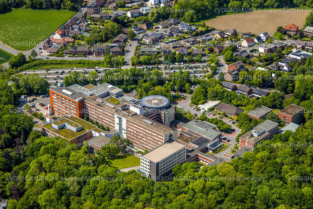 Hamm250500219BarbaraKlinik Kopie | Luftbild, BarbaraKlinik, Heessen, Hamm , Ruhrgebiet, Nordrhein-Westfalen,  Deutschland
