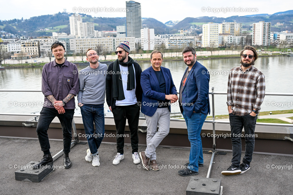 Lido Sounds Festival Linz 2023_ Orgateam_ 23.03.2023-20 | 23.03.2023, Linz, AUT, Brucknerhaus, Donaulaende, im Bild Lido Sounds Festival Linz 2023, Orgateam