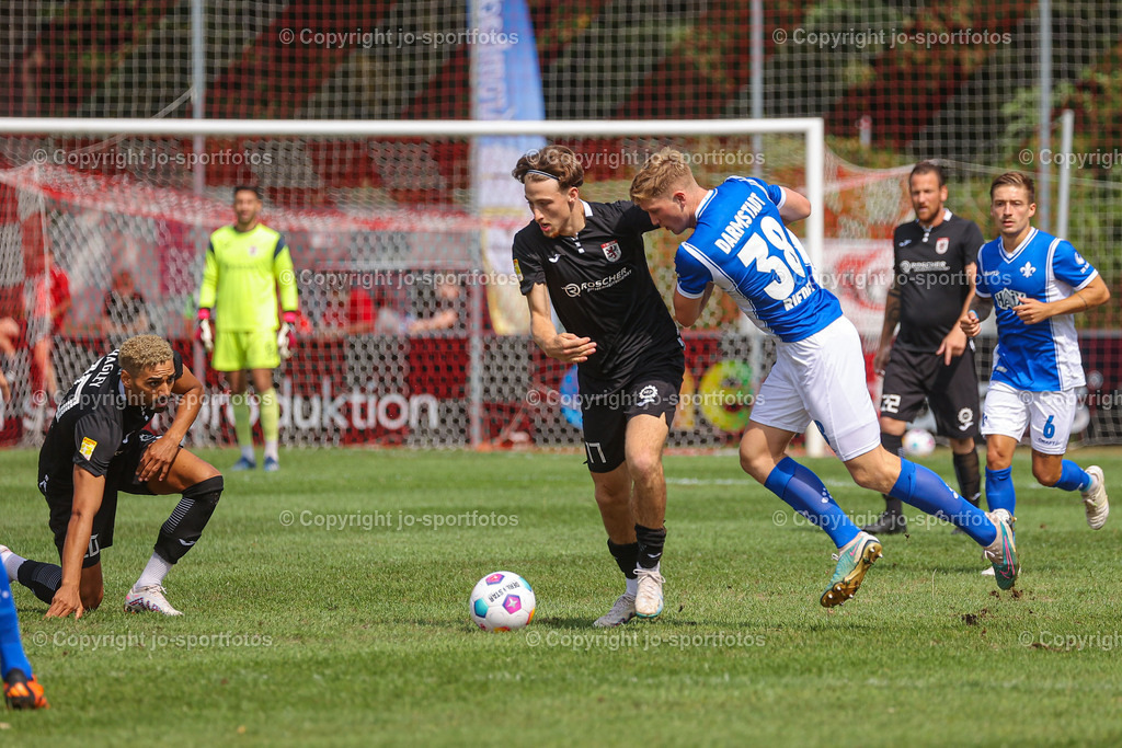 Giessen_Darmstadt (86) | 16.07.2023; Testspiel; Waldstadion Gießen; FC Gießen - SV Darmstadt 98; Ergebnis: 2:0 (0:0)