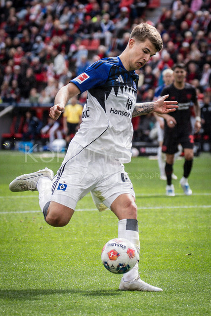 German Bundesliga, Bayer 04 Leverkusen vs. Hamburger SV, 16.05.2026 | LEVERKUSEN, GERMANY - MAY 16, 2026 :   during the German Bundesliga match on gameday 34 between Bayer 04 Leverkusen vs. Hamburger SV at BayArena on May 16, 2026 in Leverkusen, Germany. DFL REGULATIONS PROHIBIT ANY USE OF PHOTOGRAPHS AS IMAGE SEQUENCES AND/OR QUASI-VIDEO.