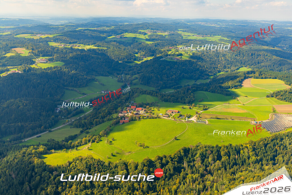 Klassische Luftaufnahme ohne Drohne zeigt:Kornberg bei Oberrot - Die Luftbildaufnahme wurde 2025 vom UL-Flugzeug heraus erstellt ( keine Drohne ) - Hochauflösende Luftaufnahme -Nicht vergleichbar mit Google Maps oder Satelittenbilder- Die Geschenkidee !Mit Lizenz und Bildrechte bestellbar