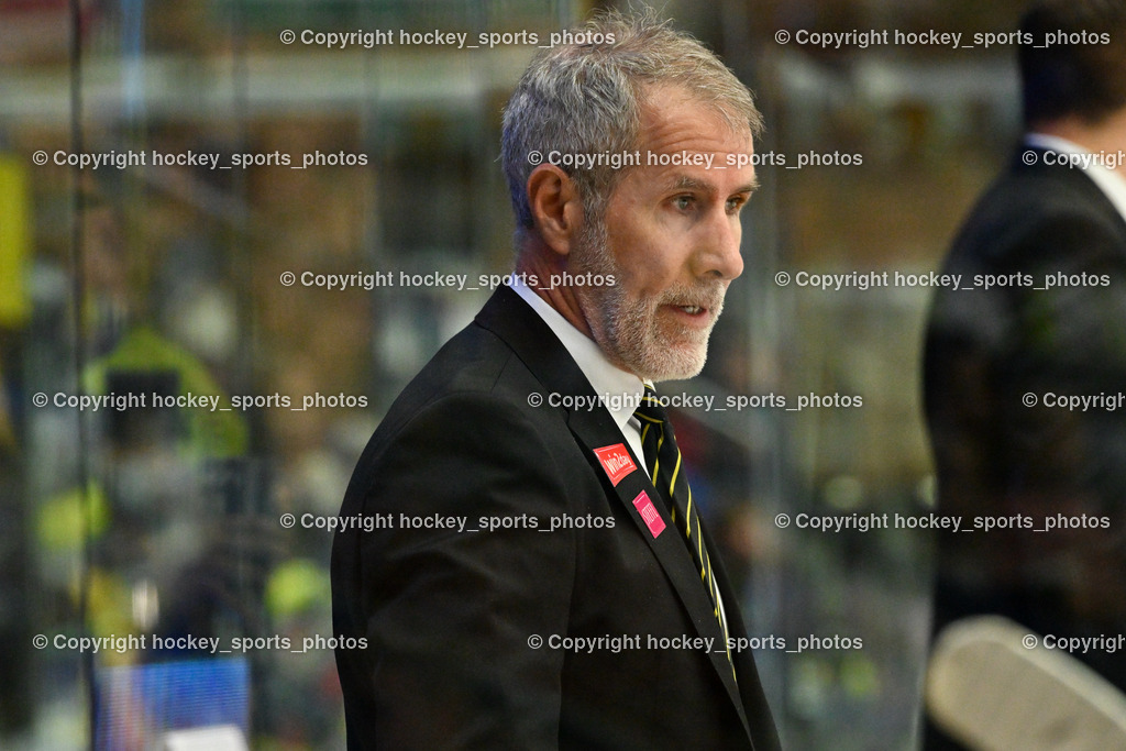 EC IDM Wärmepumpen VSV vs. Spusus Vienna Capitals 30.10.2022 | Headcoach Vienna Capitals BARR DAVE