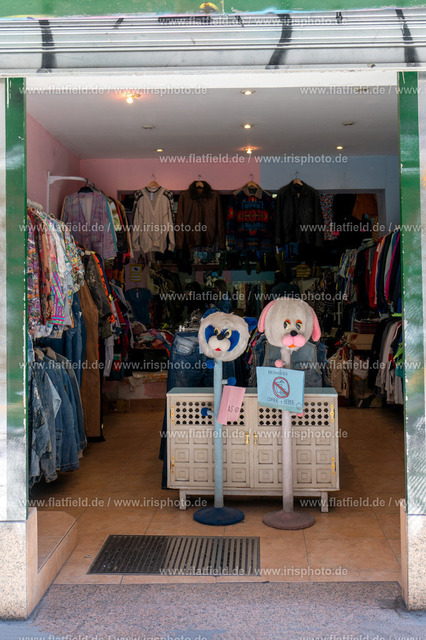 Stofftiere am Eingang | Madrid