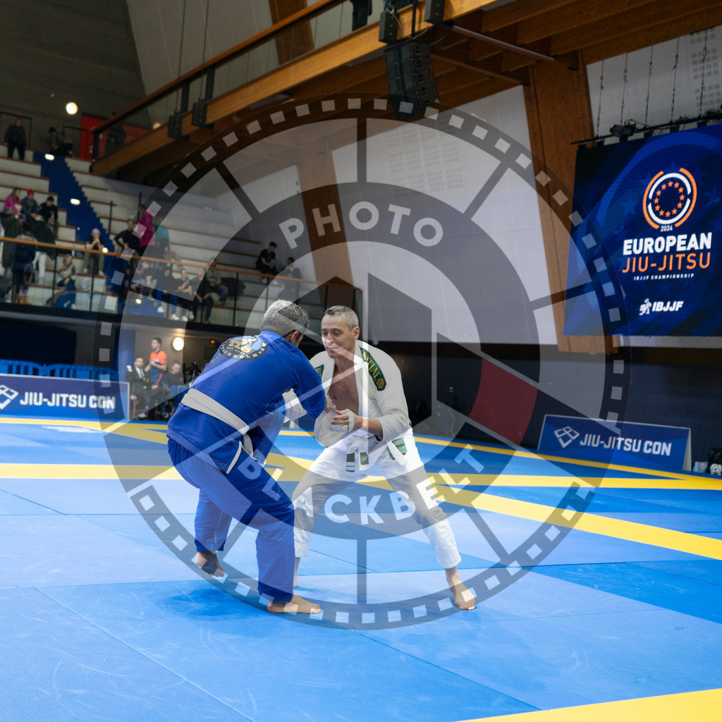 20240119PBB3836 | Fighters compete during the IBJJF European Championship in Paris, France, on January 19, 2024.