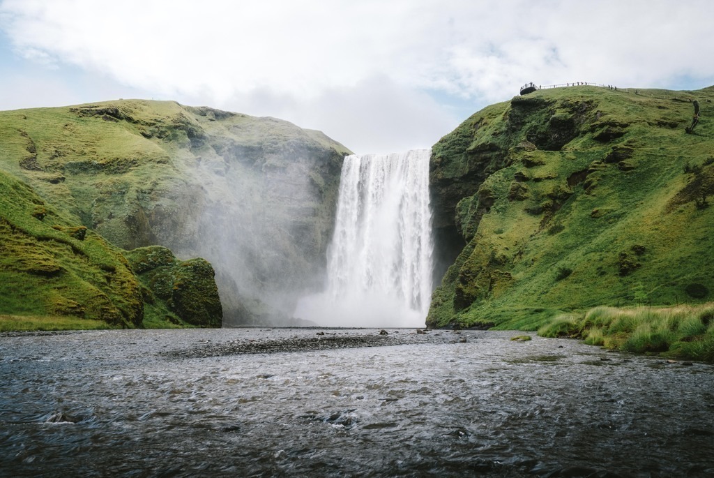 Skogafoss 2 | Island - Realisiert mit Pictrs.com