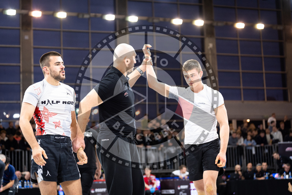 20260215PBB0756 | Fighters compete during the ADCC European Trials competition day 2 in Belgrade, Serbia, on February 15, 2026.