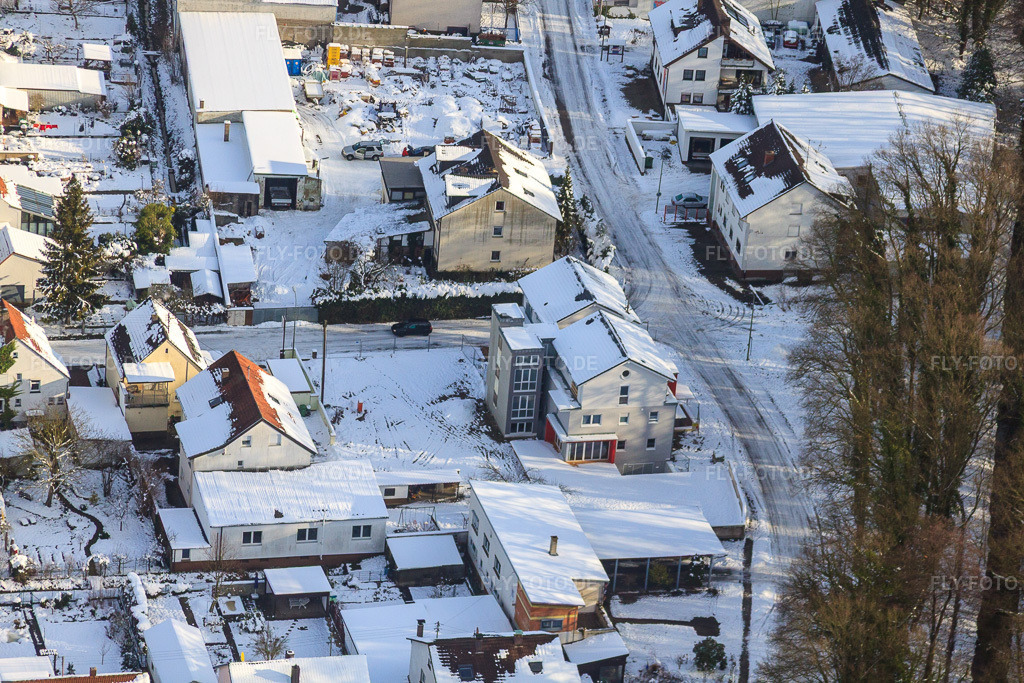 Luftbild: Waldstraße AWG Neubau in Kandel im Bundesland Rheinland-Pfalz in Deutschland. Foto: IMG_36080.jpg vom 02.01.2011 durch Werner Riehm/FLY-FOTO.de
