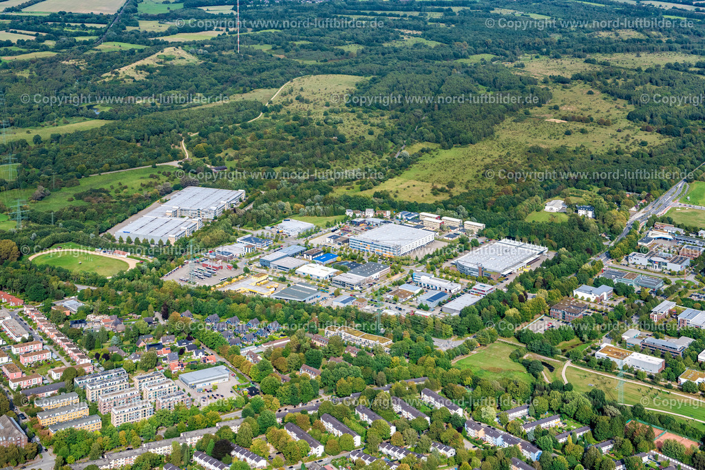 Hamburg_Rahlstedt_Gewerbegebiet_Höltingbaum_ELS_5688250923 | HAMBURG 25.09.2023 Industrie- und Gewerbegebiet " Höltingbaum " in Hamburg Rahlstedt, Deutschland. // Industrial and commercial area "Hoeltingbaum" in Hamburg Rahlstedt, Germany. Foto: Martin Elsen