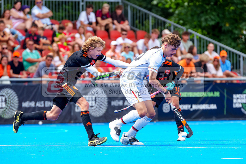 HK_20240629_102792 | MU18 Länderspiel GER - NED am 29.6.2024 Crefelder HTC, Krefeld ,
