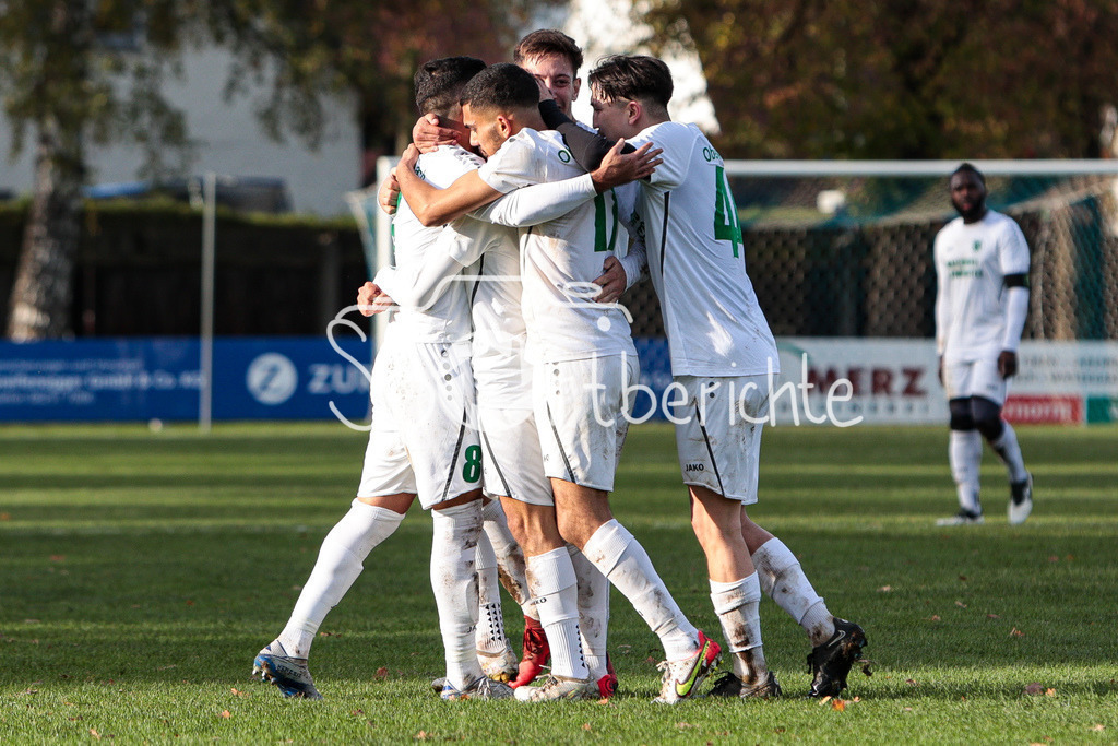 BC Aichach II - SC Oberbernbach | Jubel nach 0-2