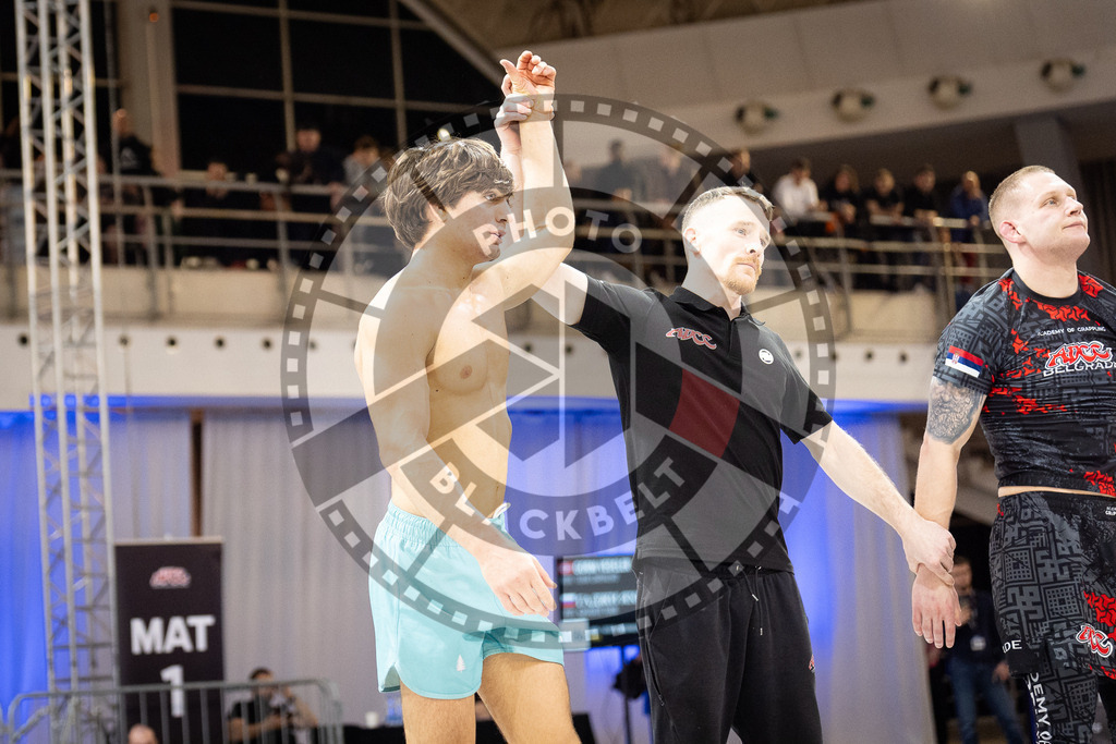 20260214PBB4238 | Fighters compete during the ADCC European Trials  competition day 1 in Belgrade, Serbia, on February 14, 2026.