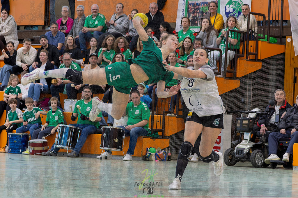 Jugendbundesliga wJA, Pokalrunde, HSG Kleenheim/Langgöns - Frisch Auf Göppingen | Jugendbundesliga wJA, Pokalrunde, HSG Kleenheim/Langgöns - Frisch Auf Göppingen am 28.02.2026 in Oberkleen (Weidig-Halle)Photo © 2026 - Jörg Heinrich - Realisiert mit Pictrs.com