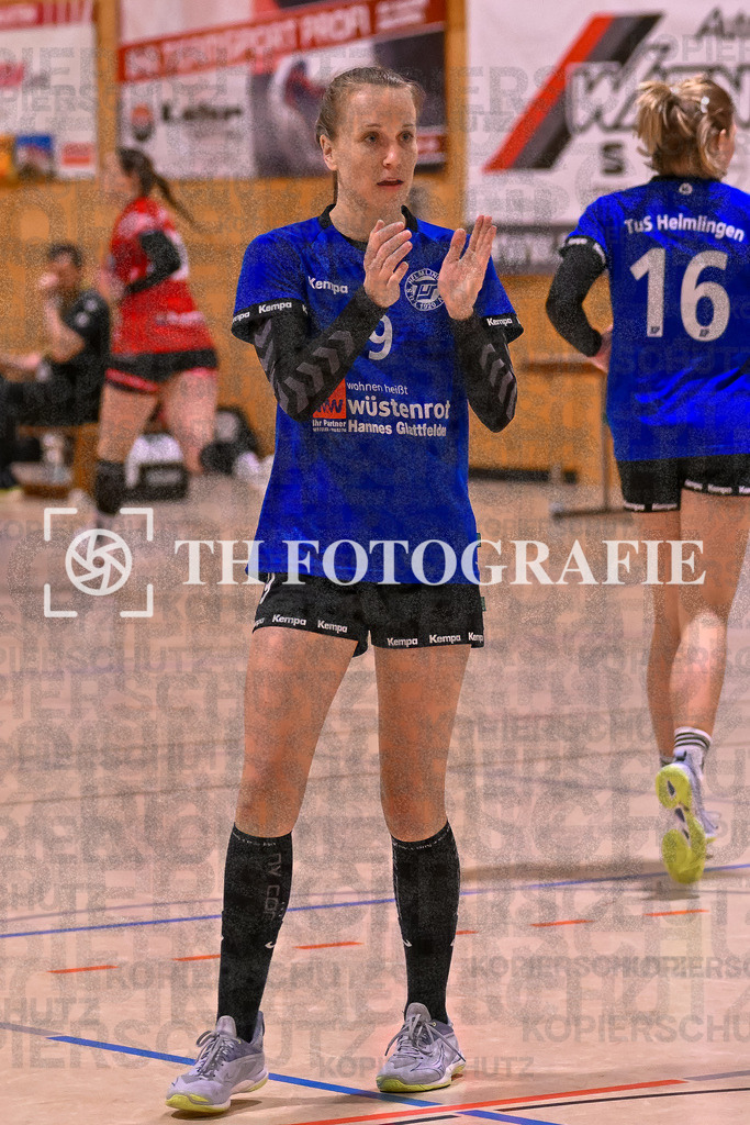 GER, SG Maulburg/Steinen - TuS Helmlingen, Handball, Suedbadenliga, 14. Spieltag, Saison 2023/2024, 17.02.2024 | Viola Grossmann (TuS Helmlingen, #09)

GER, SG Maulburg/Steinen - TuS Helmlingen, Handball, Suedbadenliga, 14. Spieltag, Saison 2023/2024, 17.02.2024

Foto: TH Fotografie/Thomas Hess