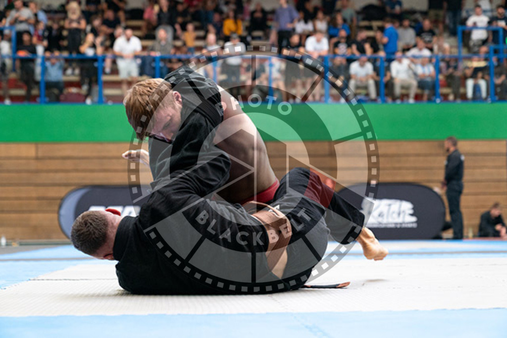 20230826PBB55633 | Fighters compete during the AJP INTLPRO BJJ and grappling competition in Hamburg, Germany, on August 26 2023.