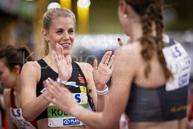 Deutsche Leichtathletik-Hallenmeisterschaften; Dortmund, 28.02.2026 | Majtie Kolberg (LG Kreis Ahrweiler, 426), Vorlauf 1500m; Deutsche Leichtathletik-Hallenmeisterschaften am 28.02.2026 in der Helmut-Körnig-Halle in Dortmund. 