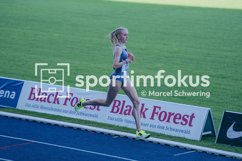 Deutsche Meisterschaften U20 / U16 2026 | Paula Terhorst, VfL Löningen, 770, 1500-Meter-Lauf, Deutsche Meisterschaften der U20 &amp; U16 2026, Lohrheidestadion Bochum-Wattenscheid, 10.07.2026. Foto: Marcel Schwering / sportimfokus - Realisiert mit Pictrs.com