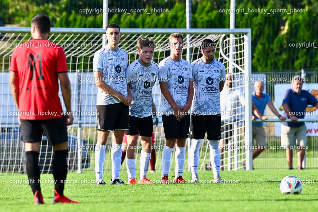 SC Magdalen vs. ATUS Nötsch 13.8.2023 | #5 Marko Dardic, #2 Florian Biermann, #4 Boris Jevtic, #9 Mario Dolinar