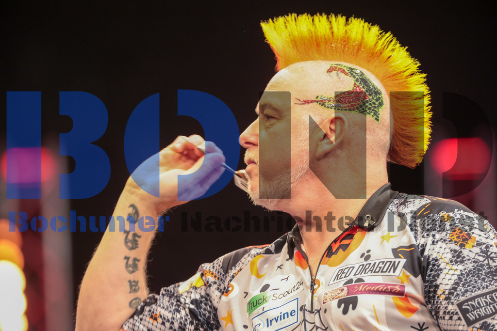  29.10.2023 - 
 | Sebastian Sendlak / Bochumer Nachrichtendienst (BOND) - PDC European Darts Championship: Viertelfinale {Persons shown} - Realisiert mit Pictrs.com