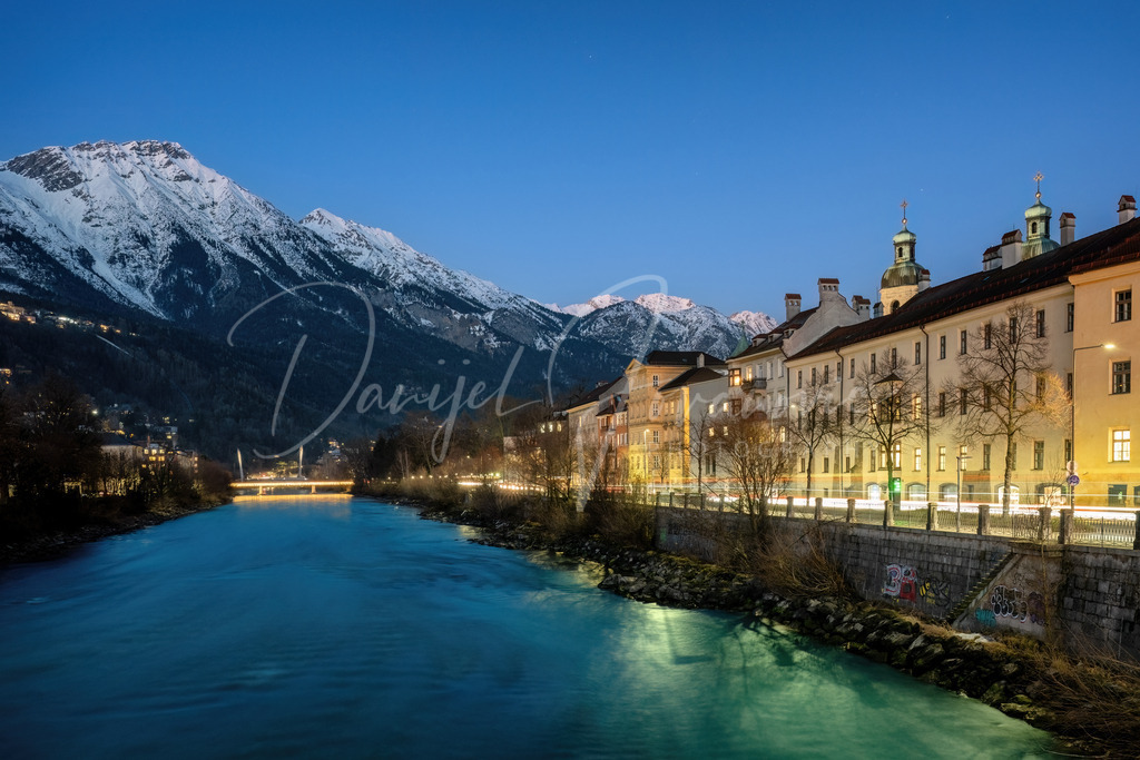 Winterabend | Winterabend am Inn