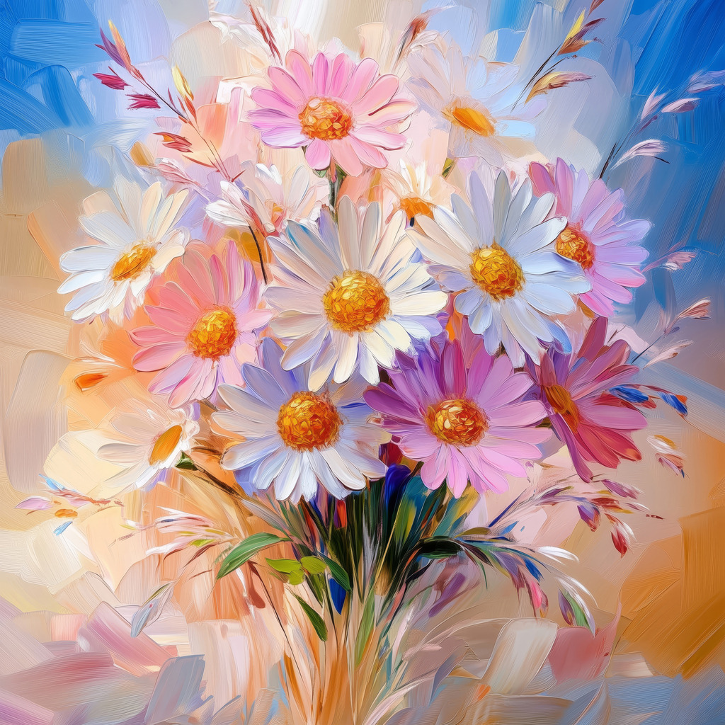 2503005 - Blumenstrauß | Bestellen Sie dieses Motiv als hochwertigen Kunstdruck auf Leinwand, hinter Acrylglas, auf Alu-Dibond und in anderen Ausführungen. 