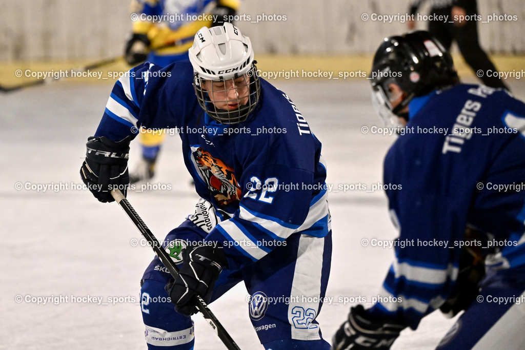 ELV Zauchen vs. EC Tigers Paternion  | #22 Neuschitzer Nino EC Tigers Paternion, ELV Zauchen vs. EC Tigers Paternion , ELV Zauchen vs. EC Tigers Paternion  am 02.01.2025 in Eisoval Zauchen (Stadthalle Villach), Austria, (Photo by Bernd Stefan)