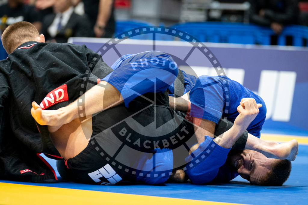 20240126PBB0212 | Fighters compete during the Brazilian Jiu-Jitsu European Championship of the IBJJF in Paris, France, on January 26, 2024.