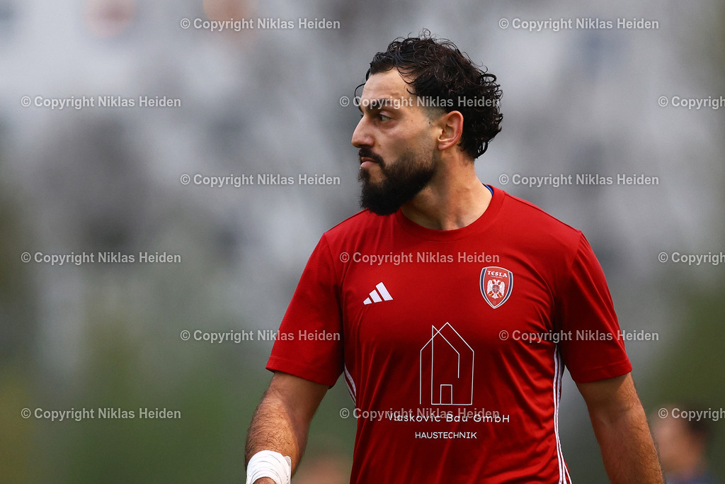 NH_NikolaTesla_FCEintrachtNorderstedt_LottoPokal_17042025 | #4 Mehmet Necati Agdan (Nikola Tesla)Fußball I Herren I Lotto Pokal I Saison 2024-2025 I Viertelfinale I Nikola Tesla - FC Eintracht Norderstedt I 17.04.2025 I Sportplatz Baurstraße
