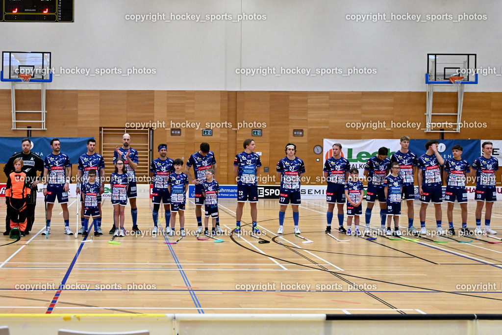 VSV Unihockey vs. KAC Floorball | VSV Unihockey mit Nachwuchs, VSV Unihockey vs. KAC Floorball, VSV Unihockey vs. KAC Floorball am 28.03.2026 in Villach (Ballspielhalle St. Martin), Austria, (Photo by Bernd Stefan)