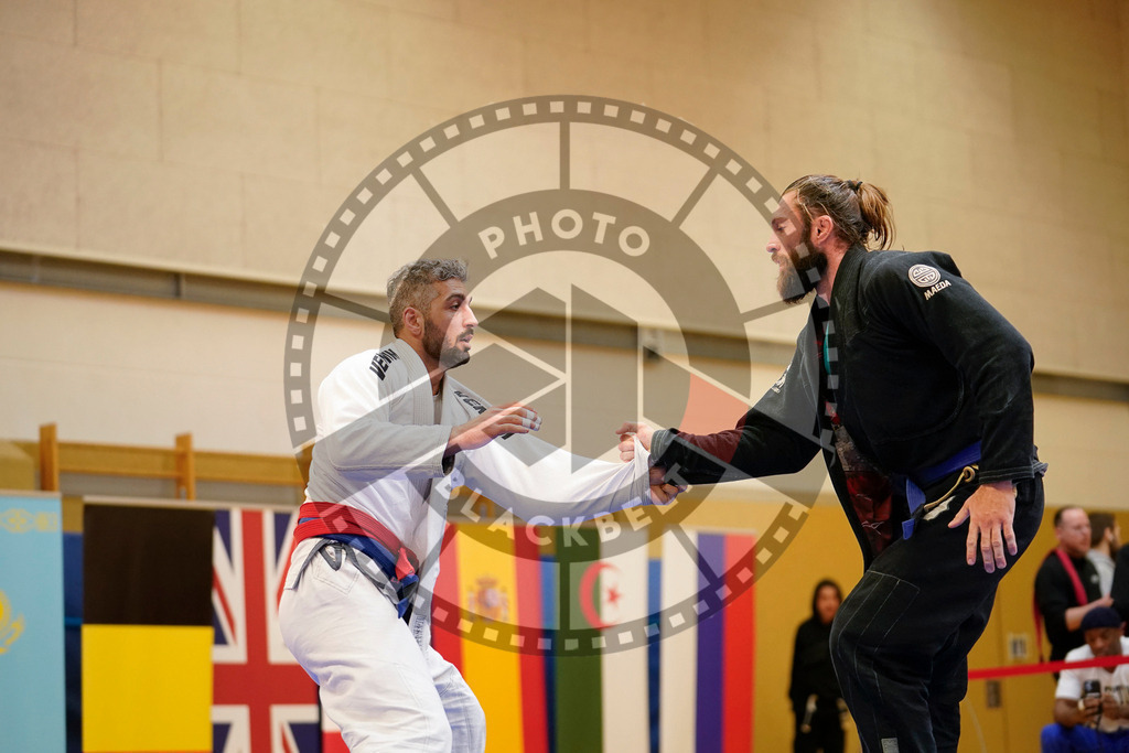 20240203PBB06324 | Fighters compete during the Brazilian Jiu-Jitsu Championship of the AJP Tour in Maintal by Frankfurt am Main, Germany, on February 2, 2024.