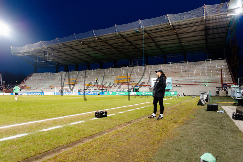 2. Bundesliga, Saison 2025/26, 21. Spieltag: SC Preußen Münster - VfL Bochum | Münster, 06.02.2026: 2. Bundesliga, 21. Spieltag, SC Preußen Münster gegen VfL Bochum im LVM-Preußenstadion in Münster. Foto: sportfotografie.ms | Markus Paletta - Realisiert mit Pictrs.com