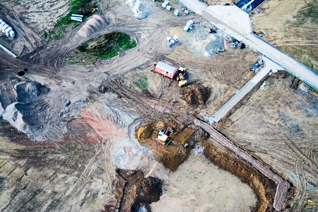 Luftbild: Neubaugebiet Am Höhenweg in Kandel im Bundesland Rheinland-Pfalz in Deutschland. Foto: IMG_5008.jpg vom 01.12.2006 durch Werner Riehm/FLY-FOTO.de