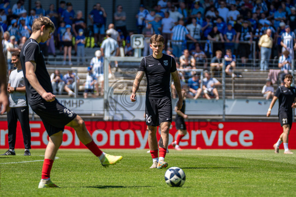 Stuttgarter Kickers vs. SG Sonnenhof Großaspach, Fussball, WFV-Pokal, Finale, 23.05.2026 | Leon Schuerer (SG Sonnenhof Großaspach, #36),Stuttgarter Kickers vs. SG Sonnenhof Großaspach, Fussball, WFV-Pokal, Finale, 23.05.2026