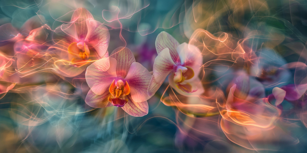 10240636 - Verträumte Orchideen | Orchideen im Stil einer kreativen Fotografie.