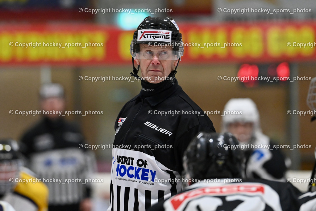 EC Tigers Paternion vs. Tarco Wölfe II | WASSERMANN Michael Referee, EC Tigers Paternion vs. Tarco Wölfe II, EC Tigers Paternion vs. Tarco Wölfe II am 19.12.2024 in Spittal an der Drau (Eissportzentrum Spittal), Austria, (Photo by Bernd Stefan)