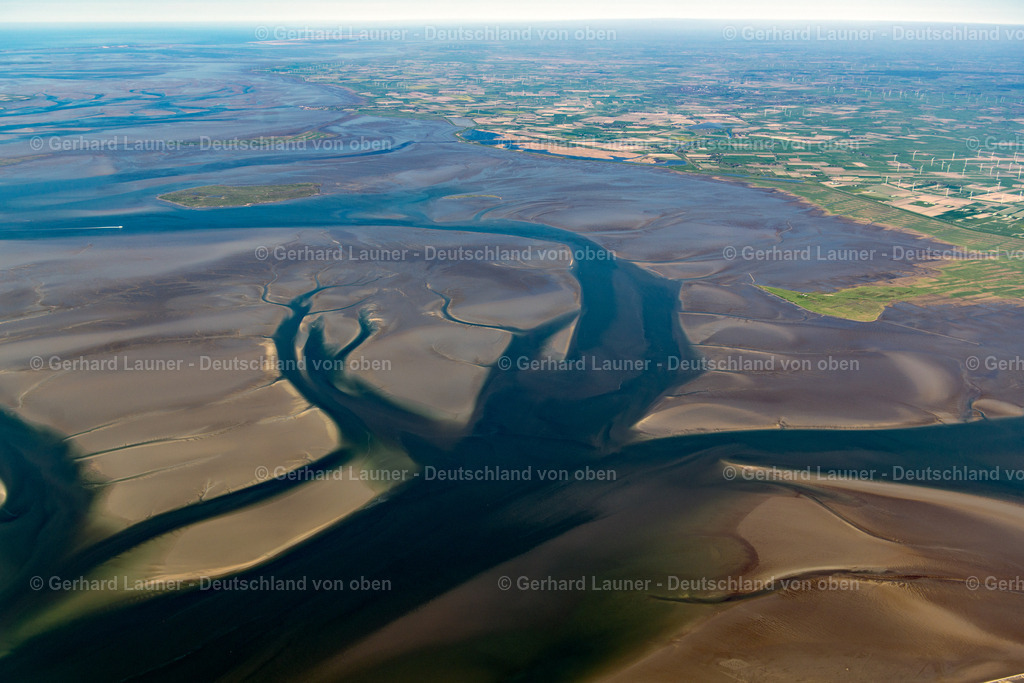 3801614 | Wattenmeer zw. Hallig Habel und Hamburger Hallig, Nationalpark Schleswig-Holsteinisches Wattenmeer