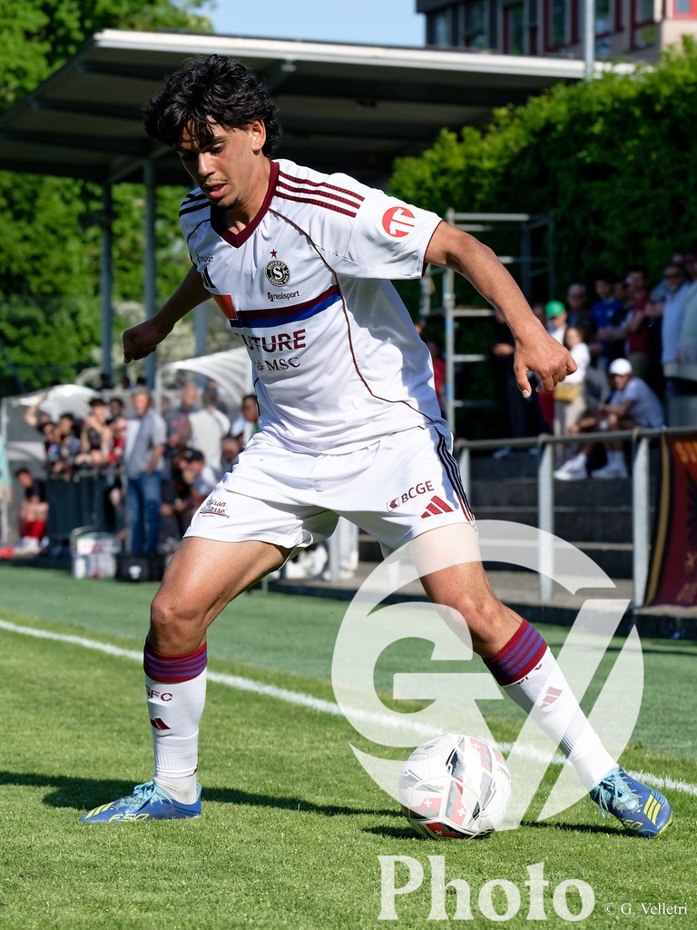 Lancy FC  v Servette FC M-21  - 1ere ligue Classic  | Geneva, Switzerland - April 25 : during the 1ere ligue Classic  match between Lancy FC  and Servette FC M-21  at Stade de Marignac on April 25 , 2026 in Geneva, Switzerland.