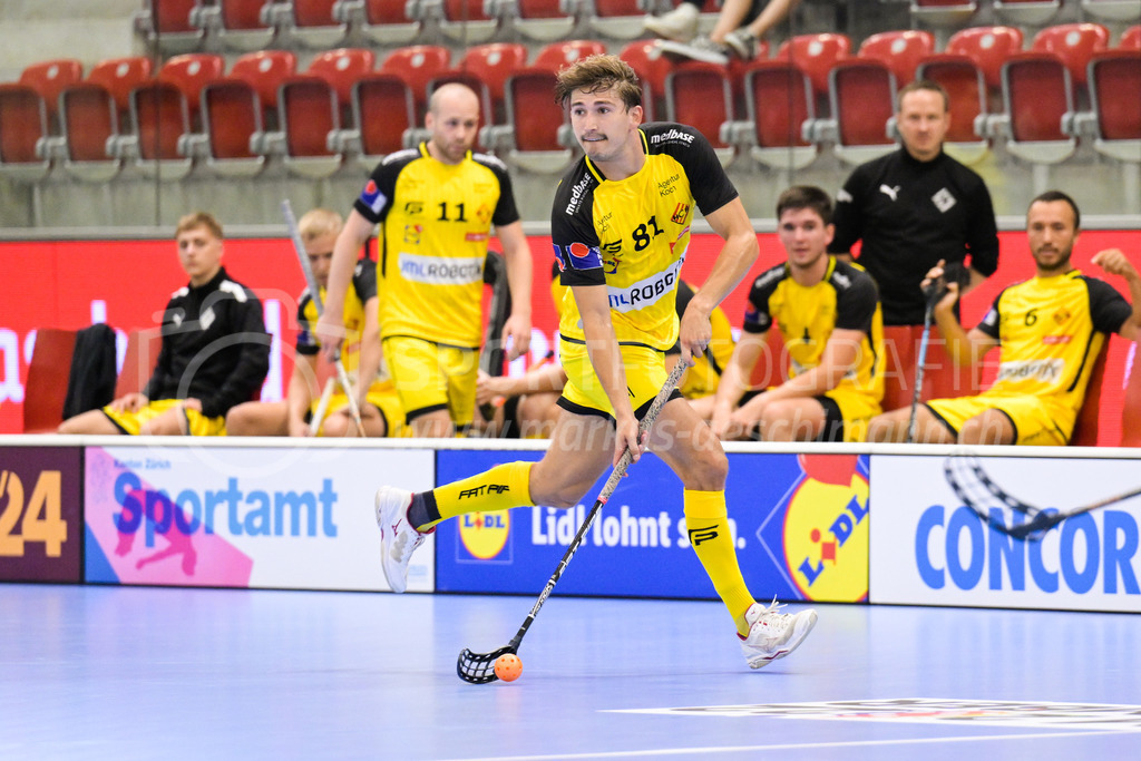 GC Unihockey vs HC Rychenberg - 27. August 2022 | GC Unihockey vs HC Rychenberg
AXA Arena, Winterthur
Tim Aeschimann (#81 HC Rychenberg)
Bild: Sportfotografie Markus Aeschimann | www.markus-aeschimann.ch - Realisiert mit Pictrs.com