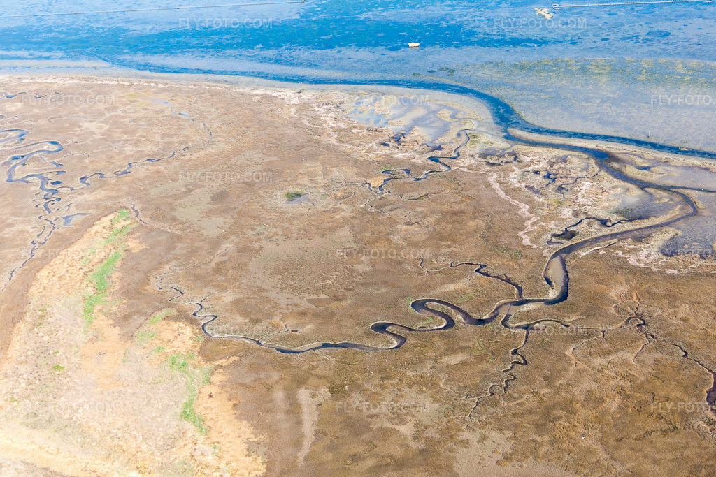 Aerial view: View of the town in Lignano Sabbiadoro in the state Udine, Italy.Photo: IMG_098043.jpg taken on 04/03/2017 by Werner Riehm/FLY-FOTO.comResolution of the original: 5472 x 3648 px