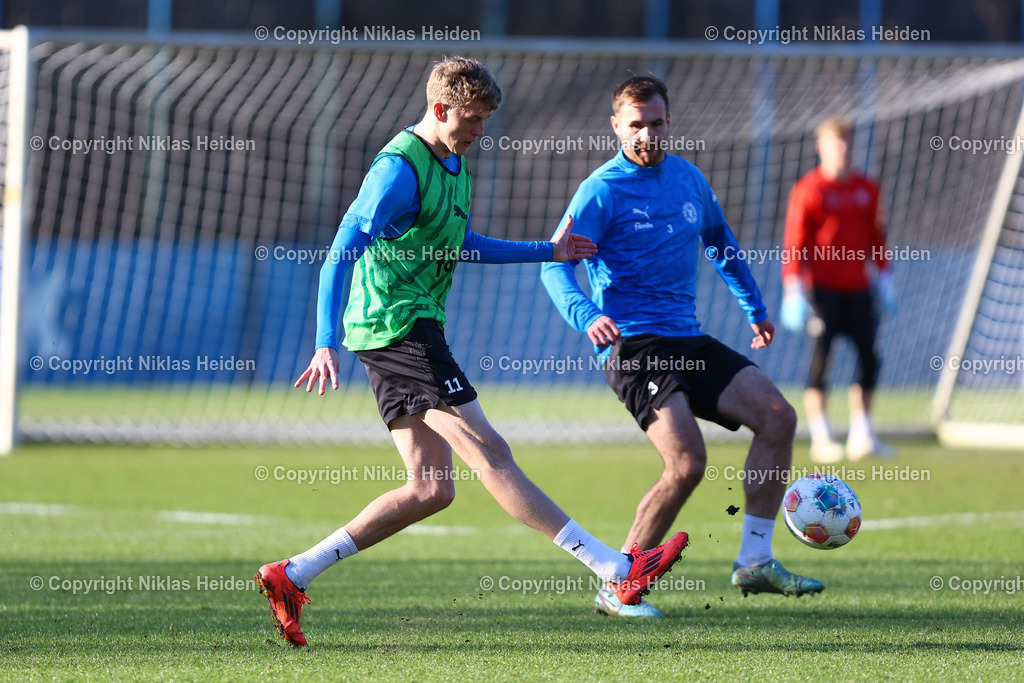 NH_HolsteinKiel_Training_04032026 | #11 Alexander Bernhardsson (Holstein Kiel)Fußball I Herren I Training I Saison 2025-2026 I Holstein Kiel I 04.03.2026 I Citti-Fußballpark