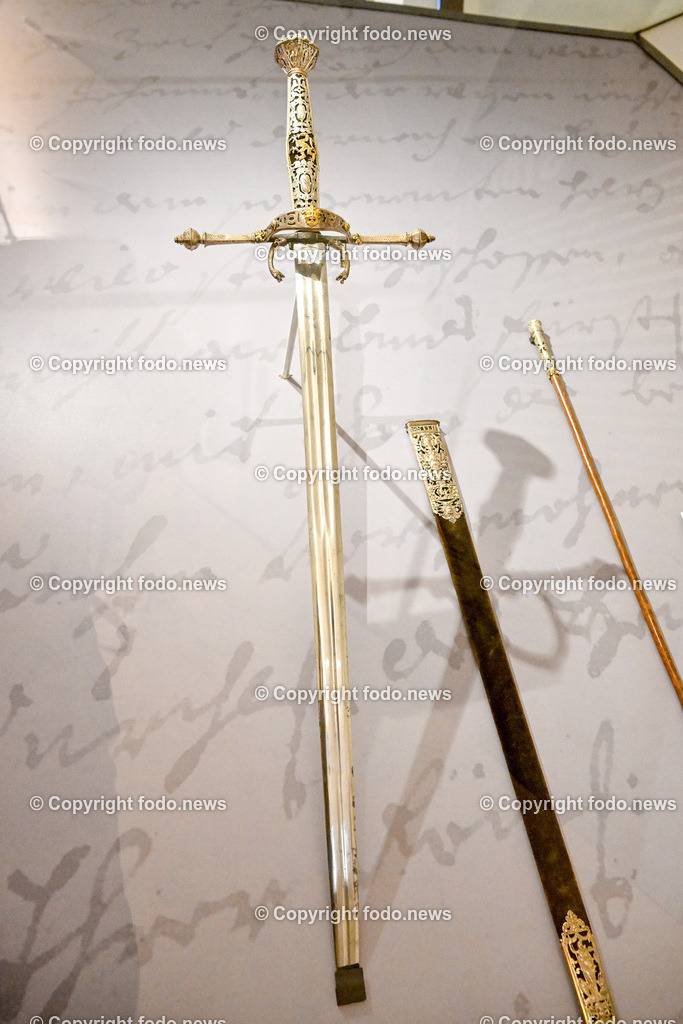 Steyr_ 21.08.2023-38 | 21.08.2023, Steyr, AUT, Steyr, im Bild Stadtrichter Schwert der Stadt Steyr