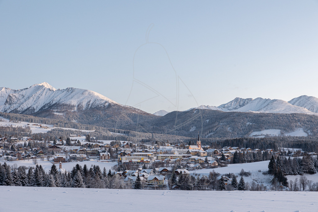 Winter in Mariapfarr | Ihre Fotografin im Lungau, ihre Fotografin im Mostviertel, Wandbilder Onlineshop, Imagefotos für Ihr Unternehmen,  - Realisiert mit Pictrs.com