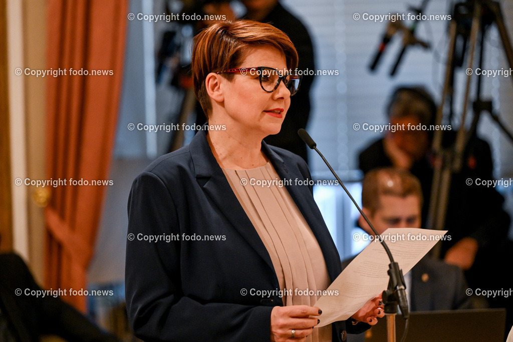 Landhaus Linz_ Promenade_ Landtagssitzung_ 25.01.2024-52 | 25.01.2024, Landhaus Linz AUT, Promenade, Landtagssitzung, im Bild Dagmar Engl (Die Gruenen, LAbg.)