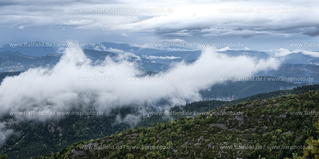 Blick vom Mont Ventoux in die Provence - Panorama | Landschaftsfoto vom Mont Ventoux in der Provence