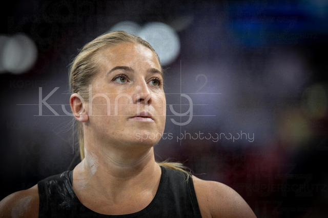 ISTAF Indoor; Duesseldorf, 24.01.2026 | DUESSELDORF, GERMANY - JANUARY 24:  Fanny Roos (SWE), shot put, during the ISTAF Indoor Dusseldorf at PSD Bank Dome on January 24, 2026 in Duesseldorf, Germany. 