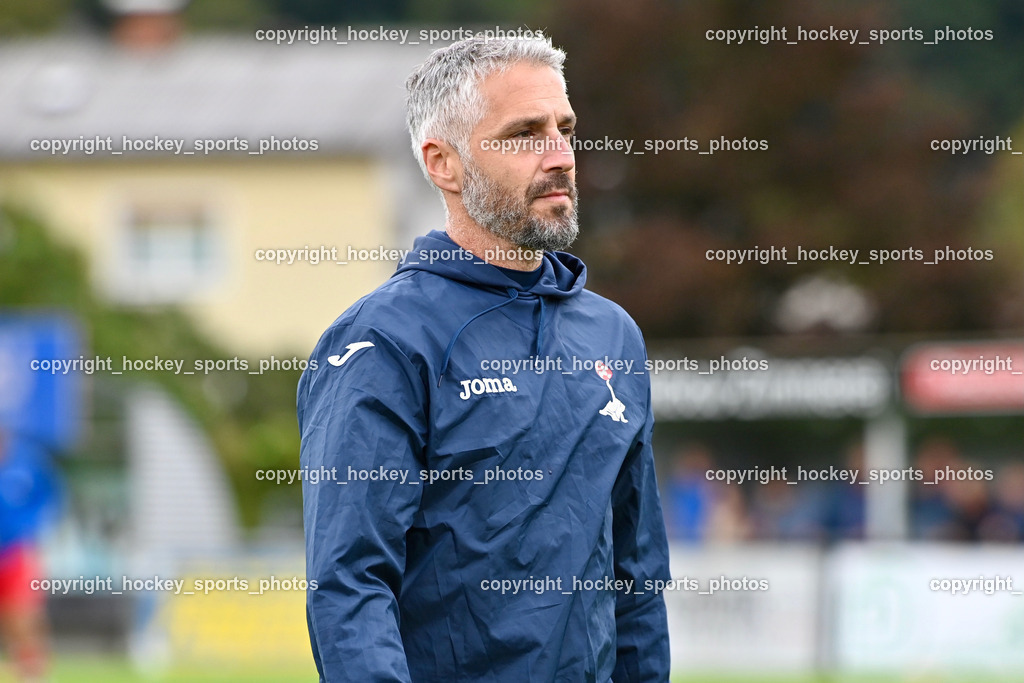 SVG Bleiburg vs. SAK 23.9.2023 | Headcoach SAK Darko Djukic SAK, SVG Bleiburg vs. SAK 23.9.2023, SVG Bleiburg vs. SAK am 23.09.2023 in Bleiburg (Karl Kornberger Stadion), Austria, (Photo by Bernd Stefan)