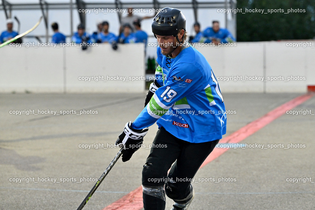 ASKÖ Hockey Villach vs. VAS Ballhockey  | #19 WIELTSCHNIG Luca ASKÖ Villach Hockey, ASKÖ Hockey Villach vs. VAS Ballhockey , ASKÖ Hockey Villach vs. VAS Ballhockey  am 06.07.2025 in Villach (Alpen Arena ), Austria, (Photo by Bernd Stefan)